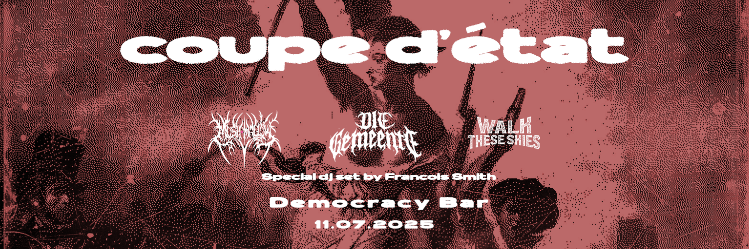 Die Gemeente / Walk These Skies / Moshmallow / Francois Smith LIVE at Democracy Bar