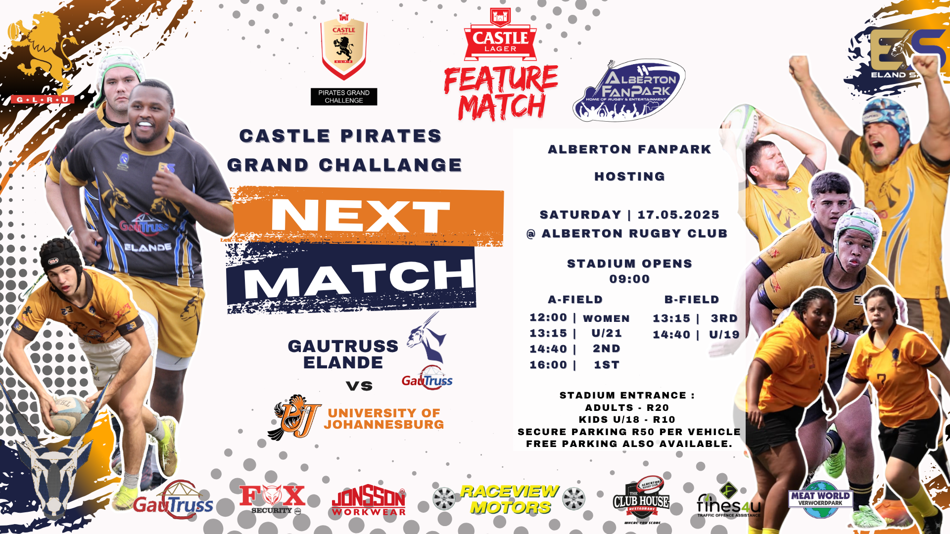 Elande vs UJ - Castle Pirates Grand Challenge