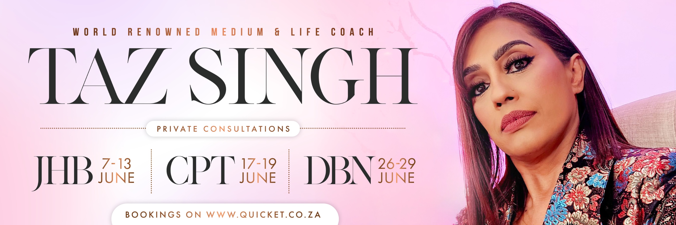 TAZ SINGH IN JHB, CT AND DURBAN