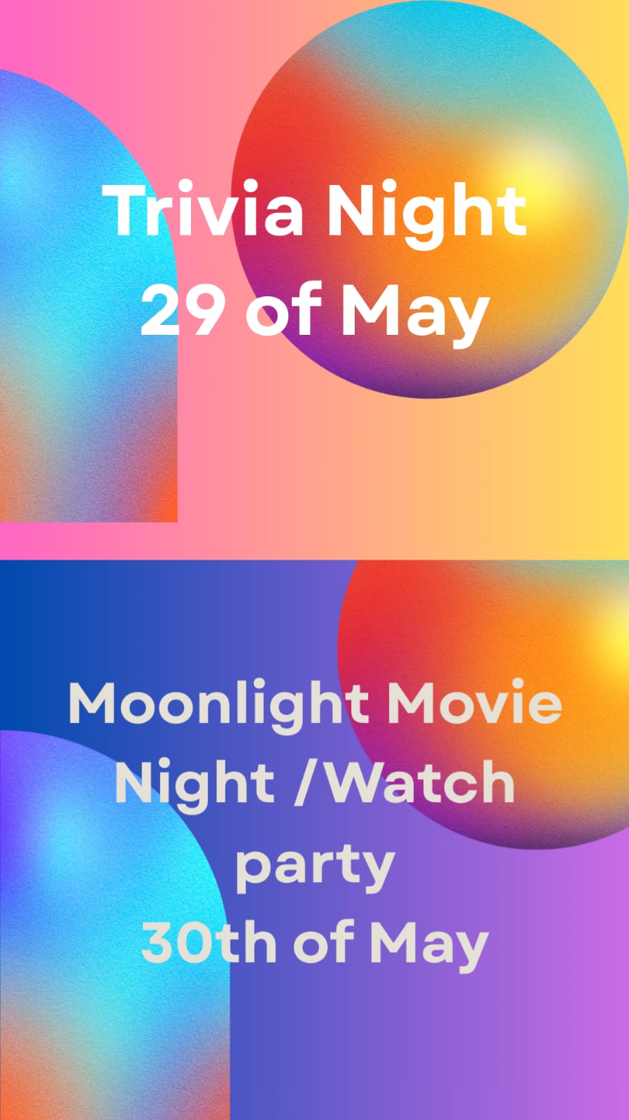 Movie Night x Trivia Night