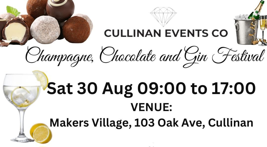 Cullinan Champagne Chocolate and Gin Festival