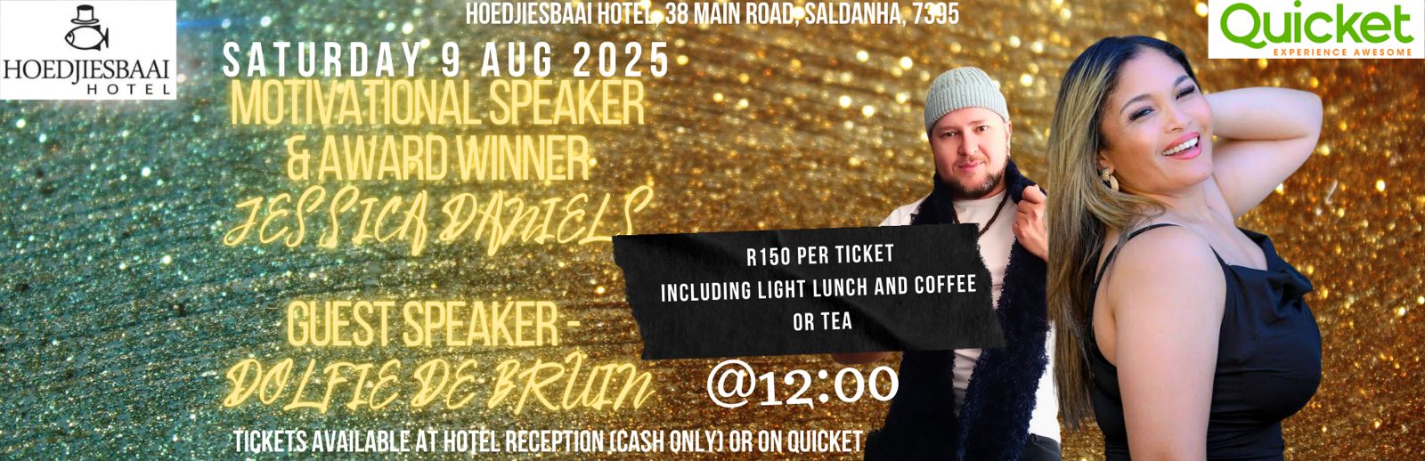 WOMANS DAY WITH JESSICA DANIELS & DOLFIE DE BRUIN