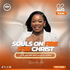 SOULS ON FIRE FOR CHRIST