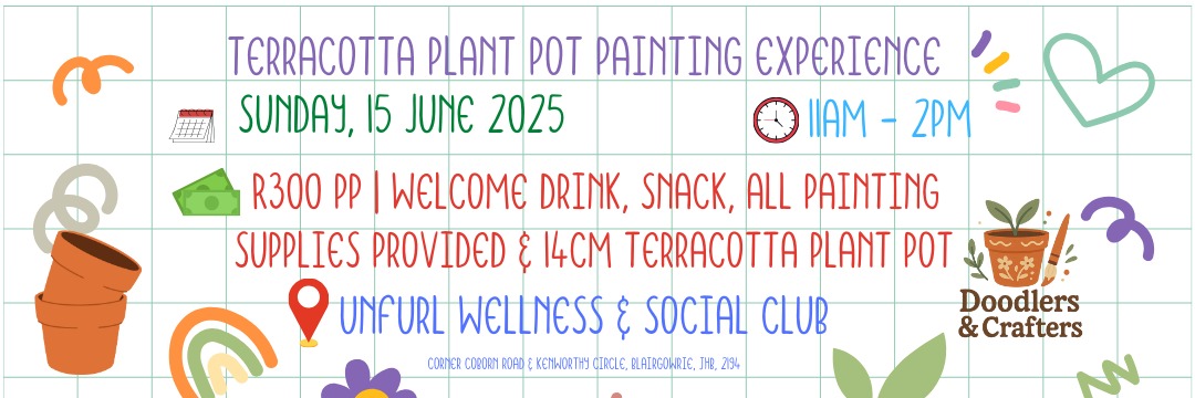 Terracotta Plant Pot Painting Experience