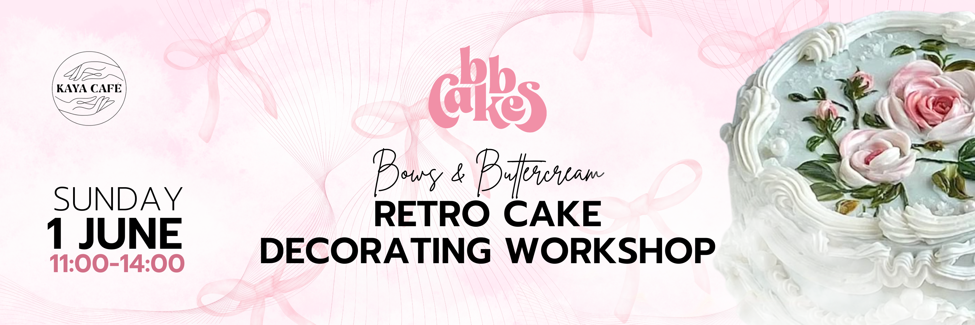 BBCAKES Retro Cake Decorating Workshop