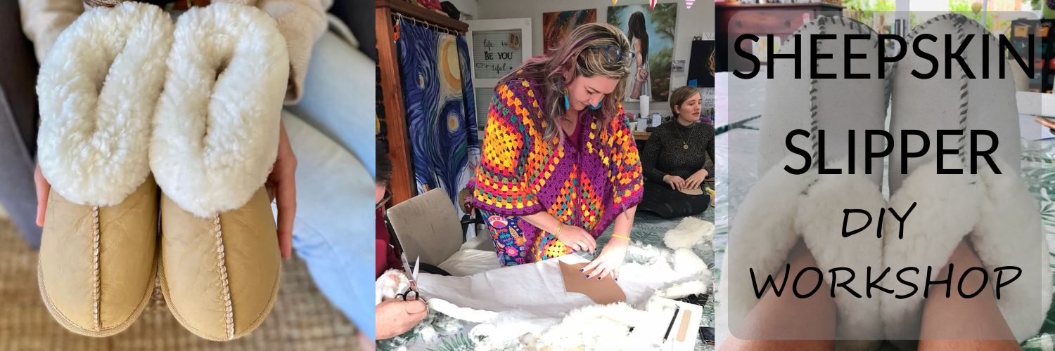 Sheepskin Slipper Workshop - Soil for Life