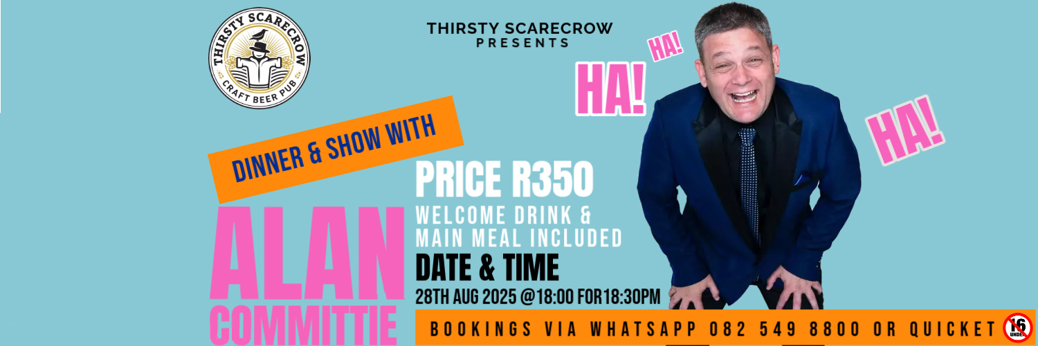 Alan Committie - Stand up Comedy - Wine, Dine & Unwind