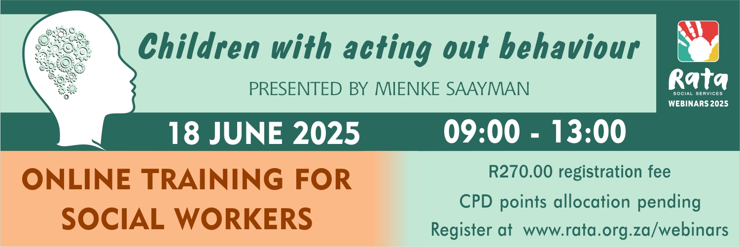 WEBINAR: SOCIAL SERVICES TO CHILDREN WITH ACTING OUT BEHAVIOUR