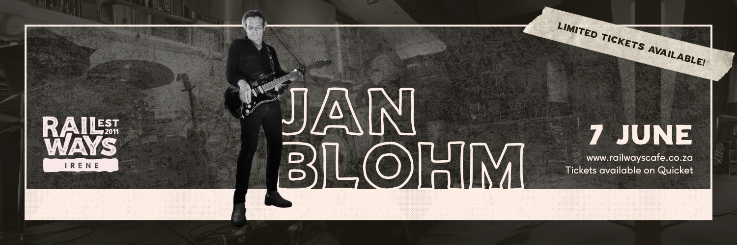 Jan Blohm at Railways Cafe 7 June