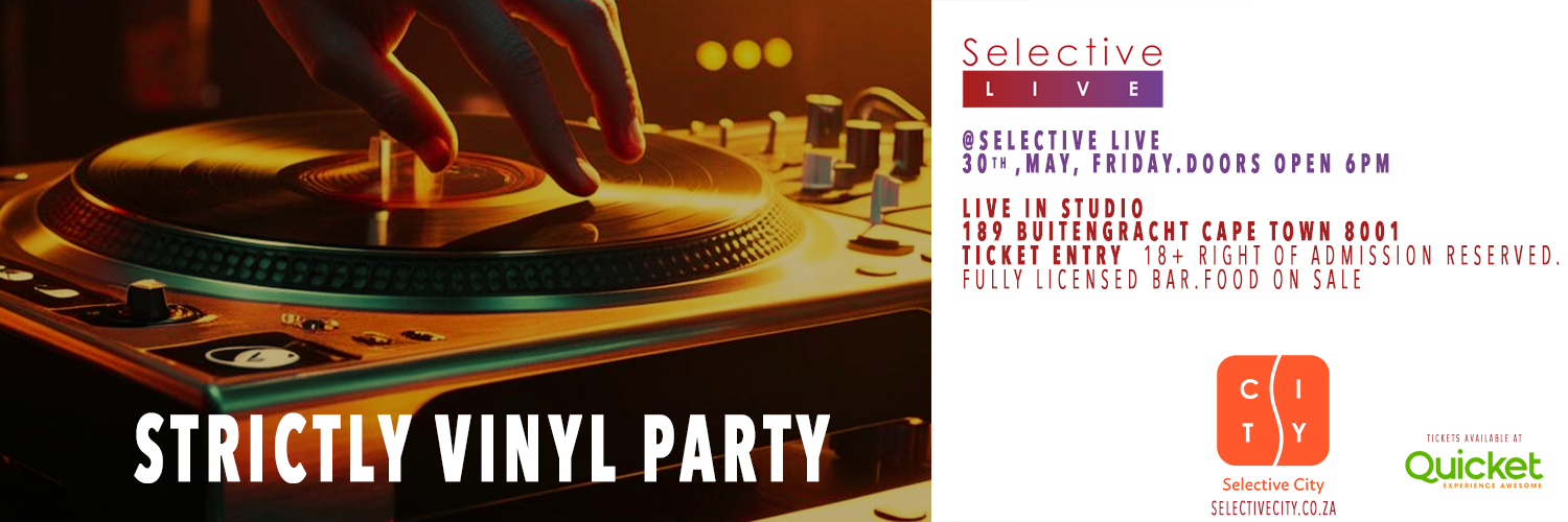 Strictly Vinyl Party featuring: Dj Mighty & Paul Waxon