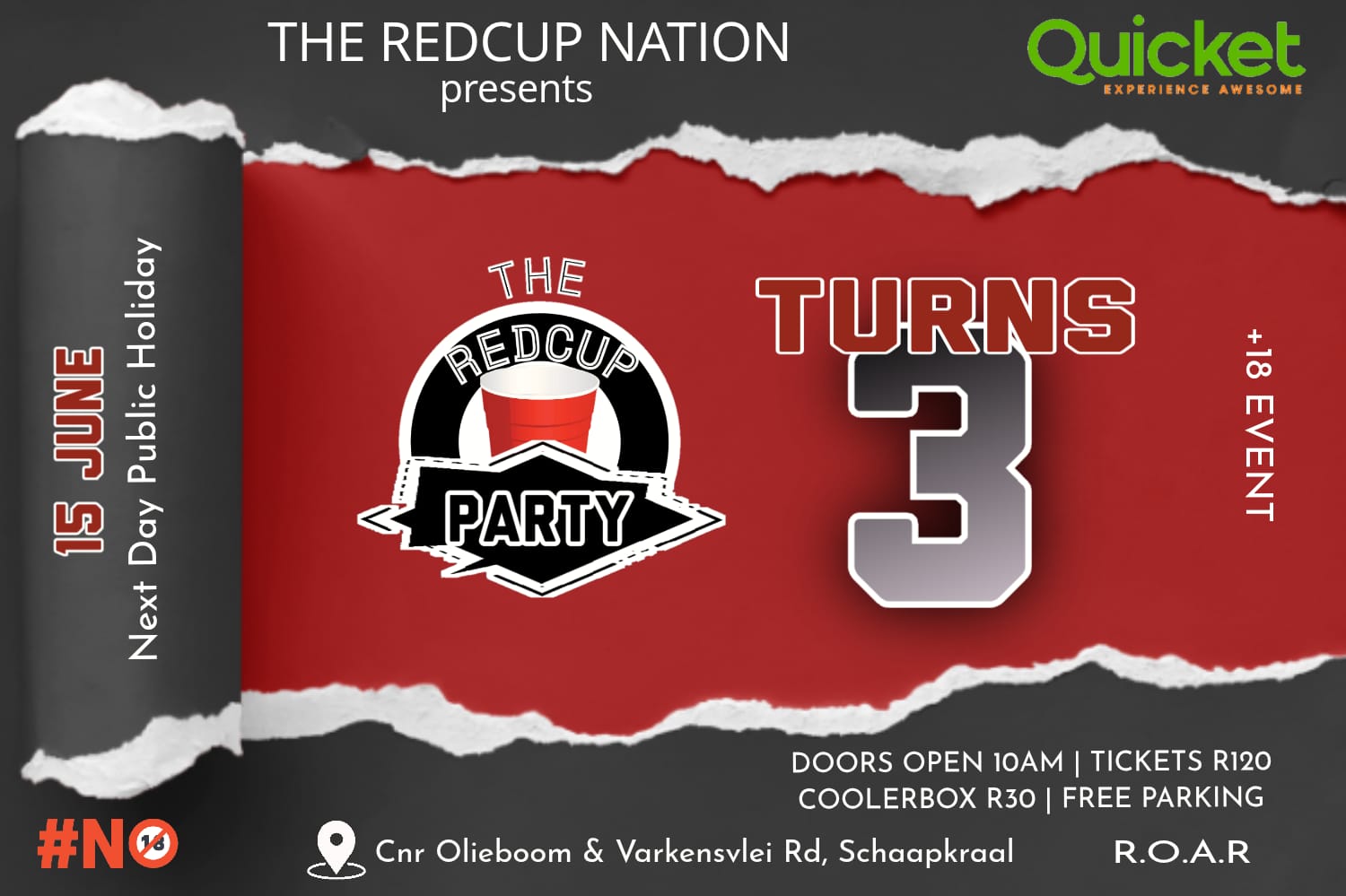 The Red Cup Party turns 3
