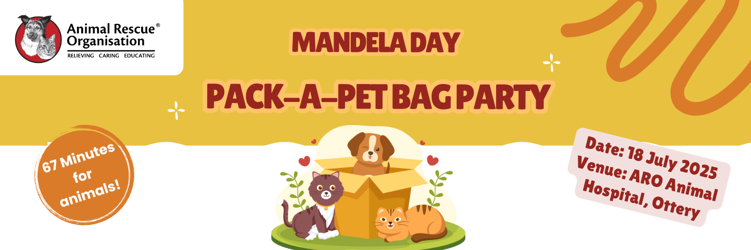 Pack-A-Pet-Bag Party | Mandela Day Event