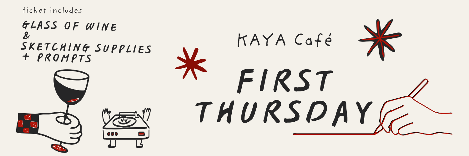 First Thursday: Wine, Sketch & Vinyl Night
