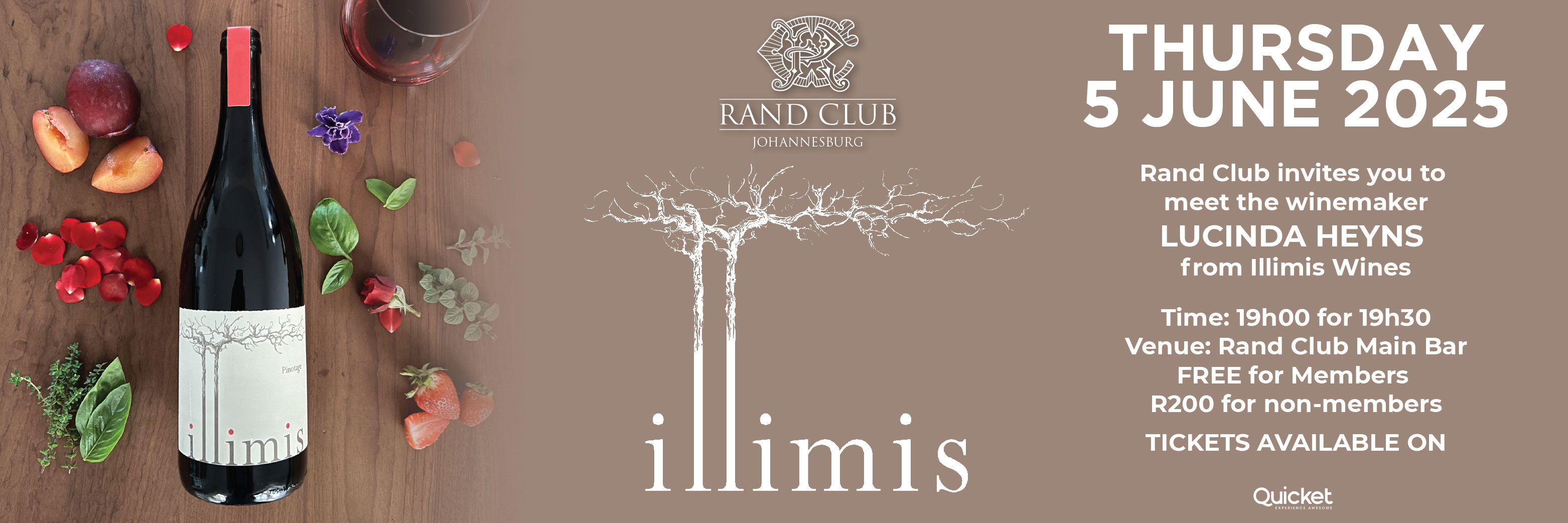 Illimis wine tasting