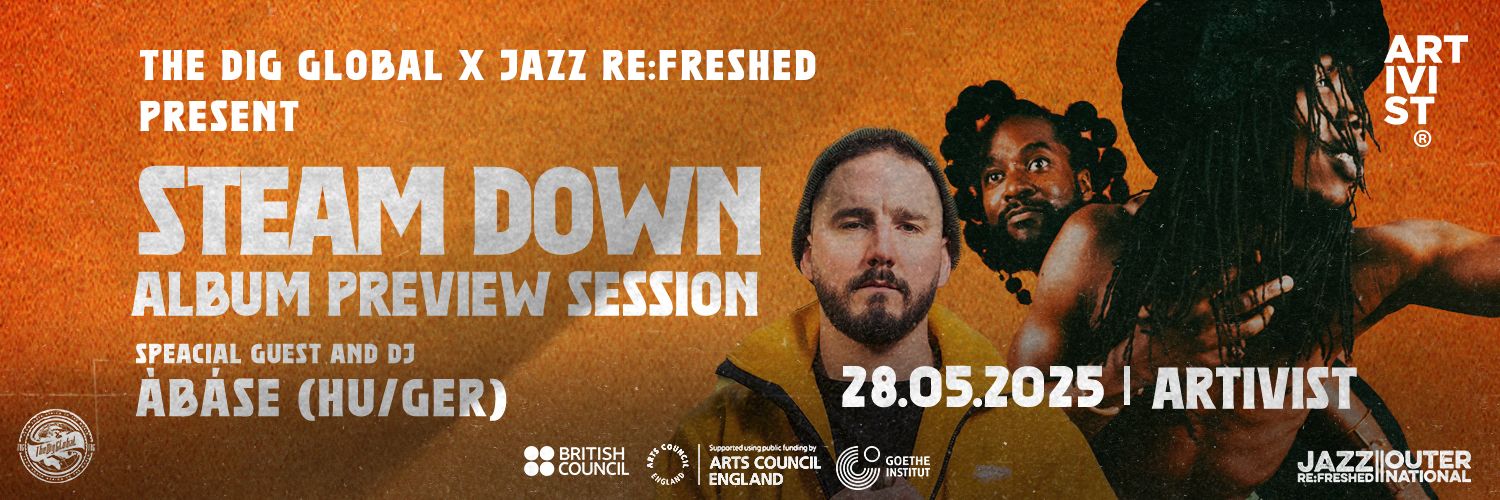 STEAM DOWN ALBUM PREVIEW SESSION FEATURING DJ SET BY ABASE (HU/GER)