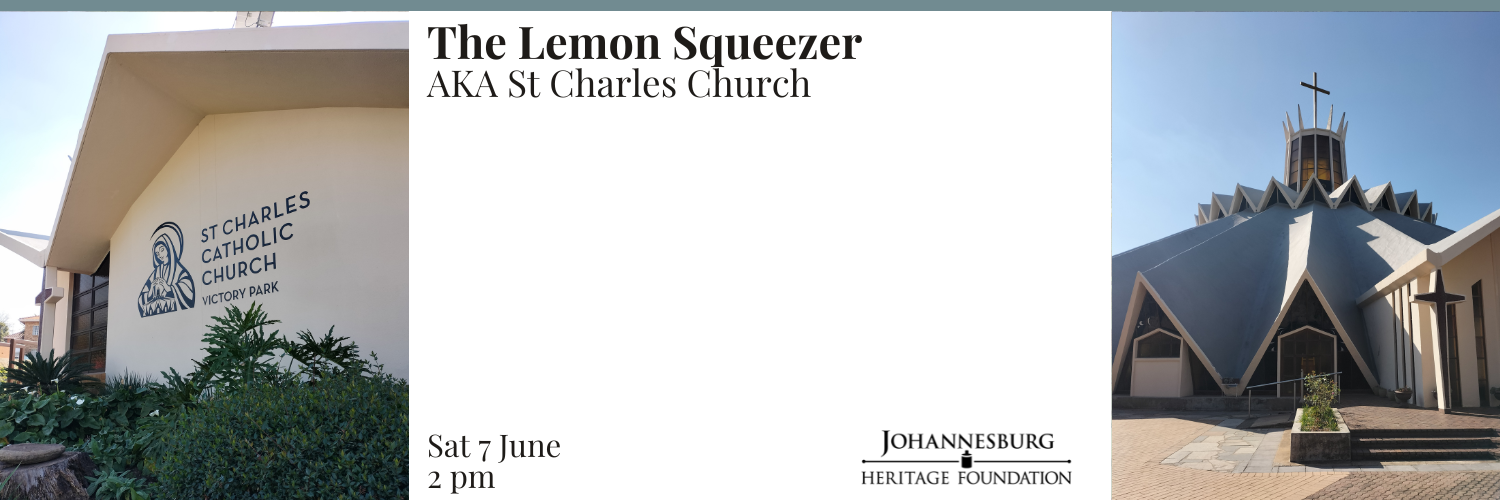 The Lemon Squeezer AKA St Charles Church
