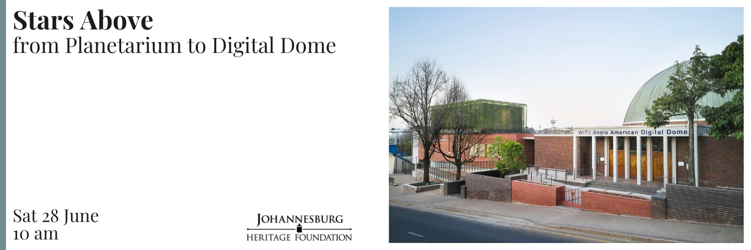 Stars Above - from Planetarium to Digital Dome