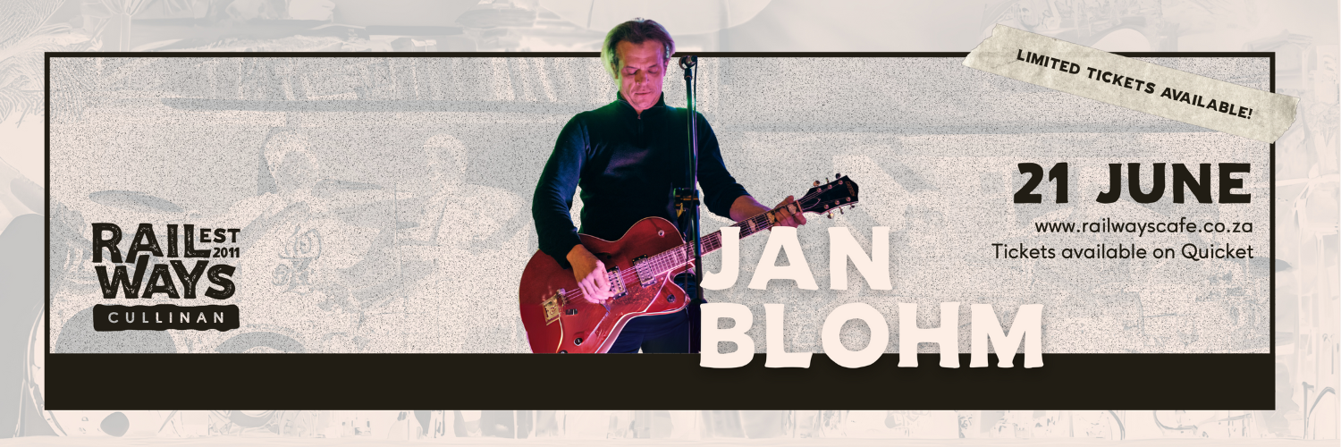 Jan Blohm in Cullinan 21 June!