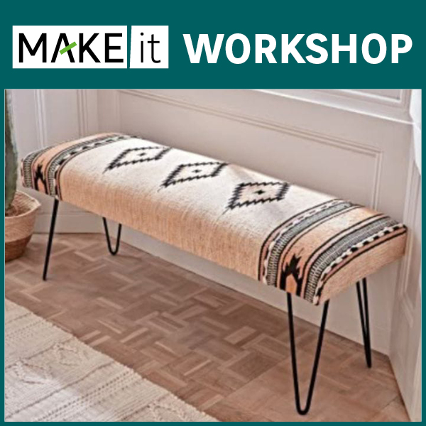 How to make a Bench with Hairpin Legs