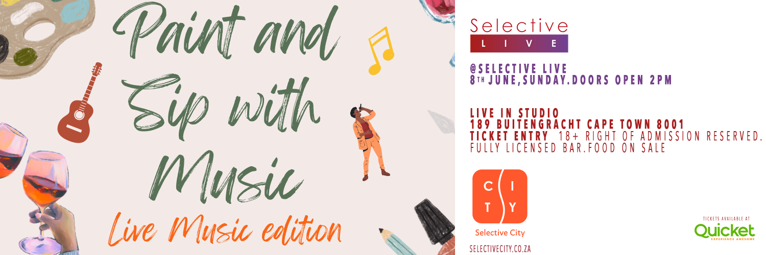 Paint and Sip with Music : Live band edition