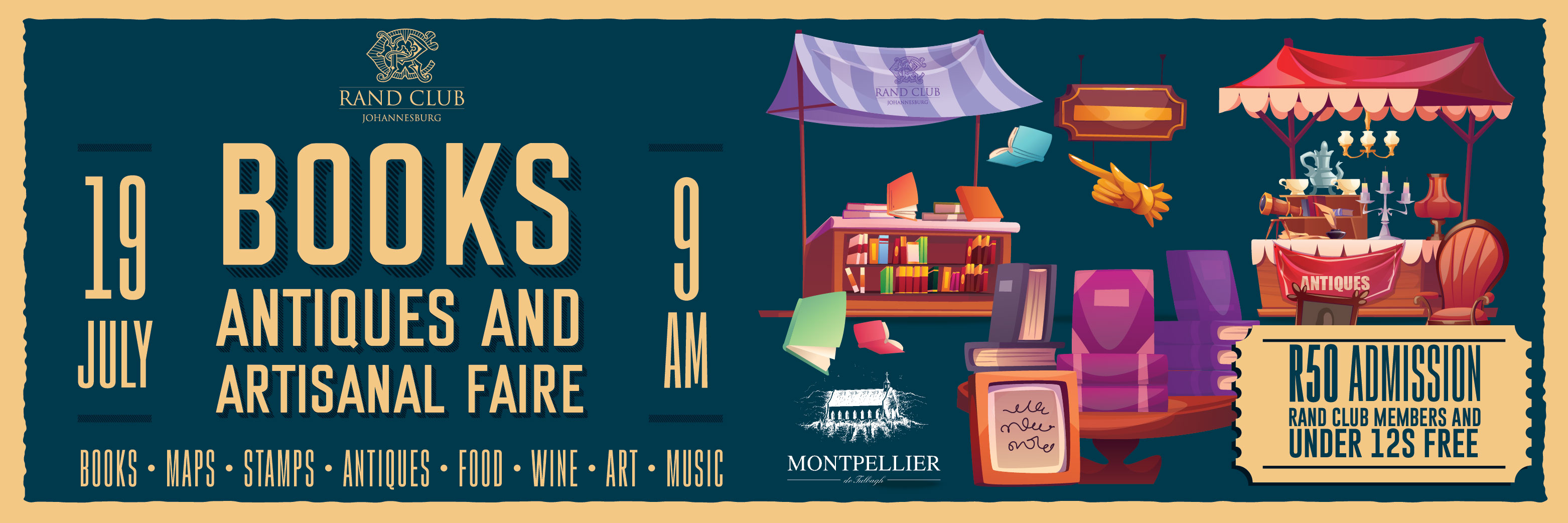 BOOKS, ANTIQUES AND ARTISANAL FAIRE