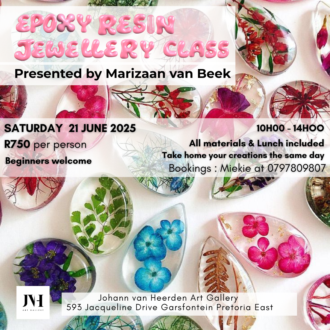 Epoxy Resin Jewellery class