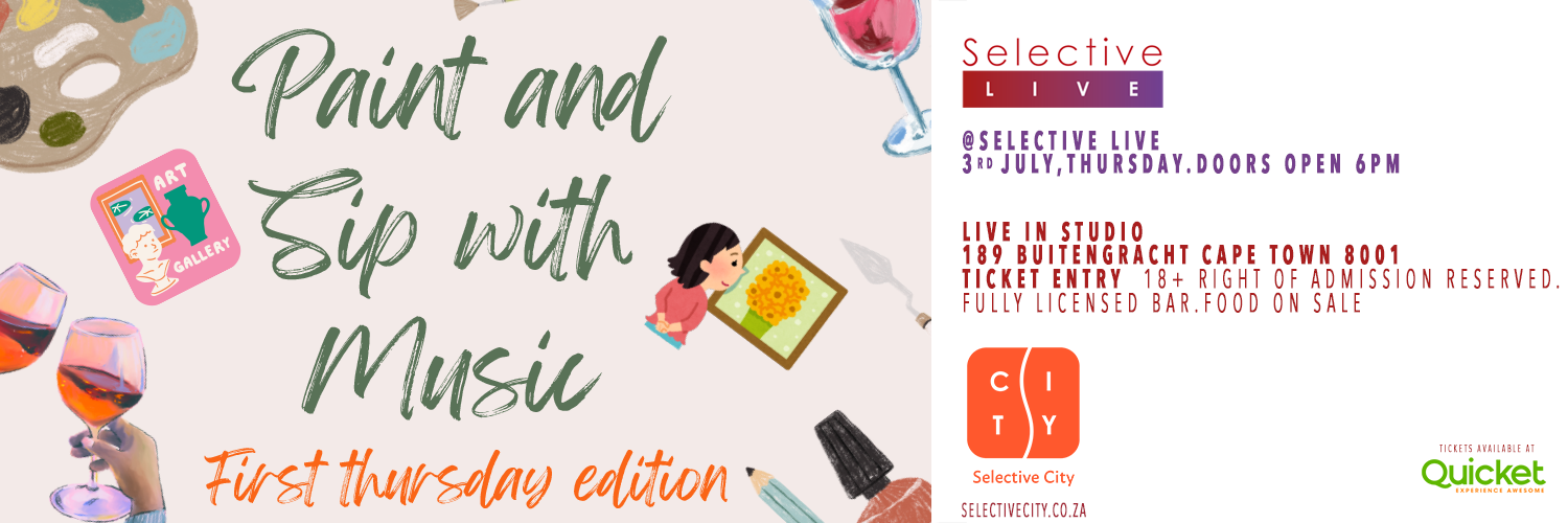 Paint and Sip with Music : First Thursdays Cape Town