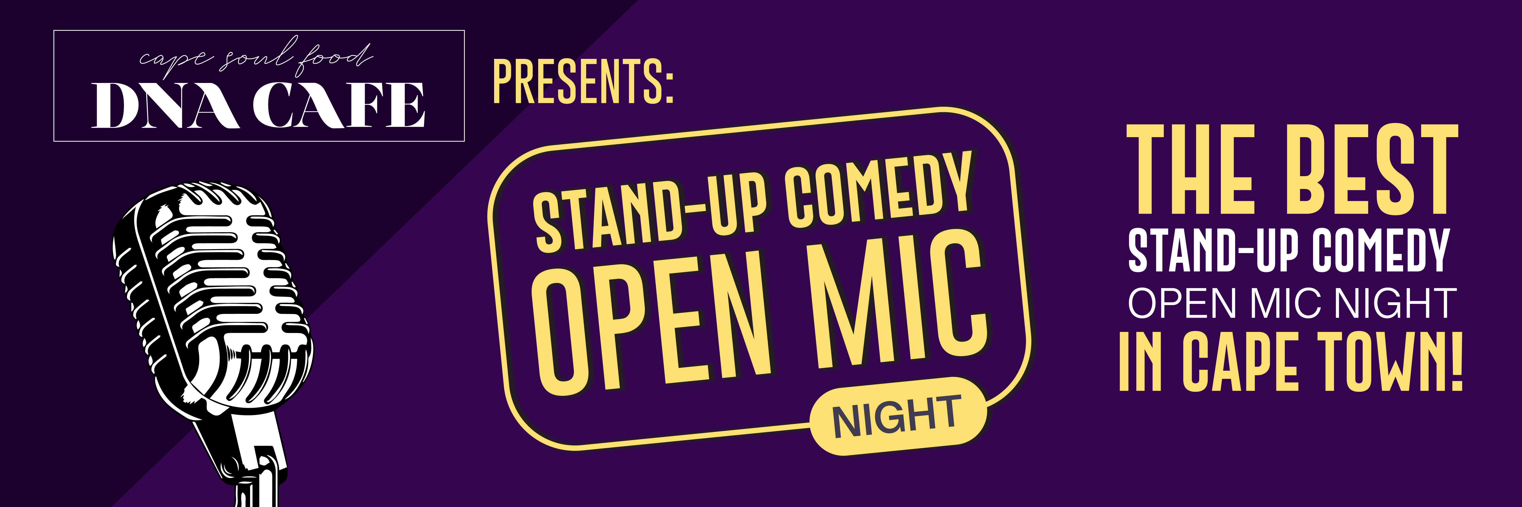 DNA Café: Stand-up Comedy Open Mic Night | 4 July 2025