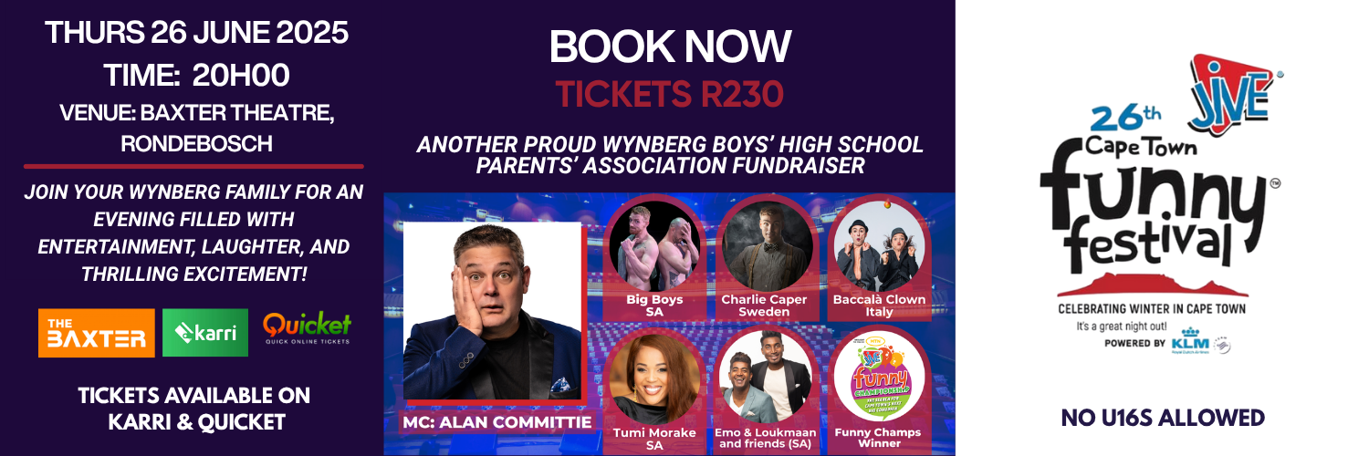 Wynberg Jive Funny Festival Fundraiser