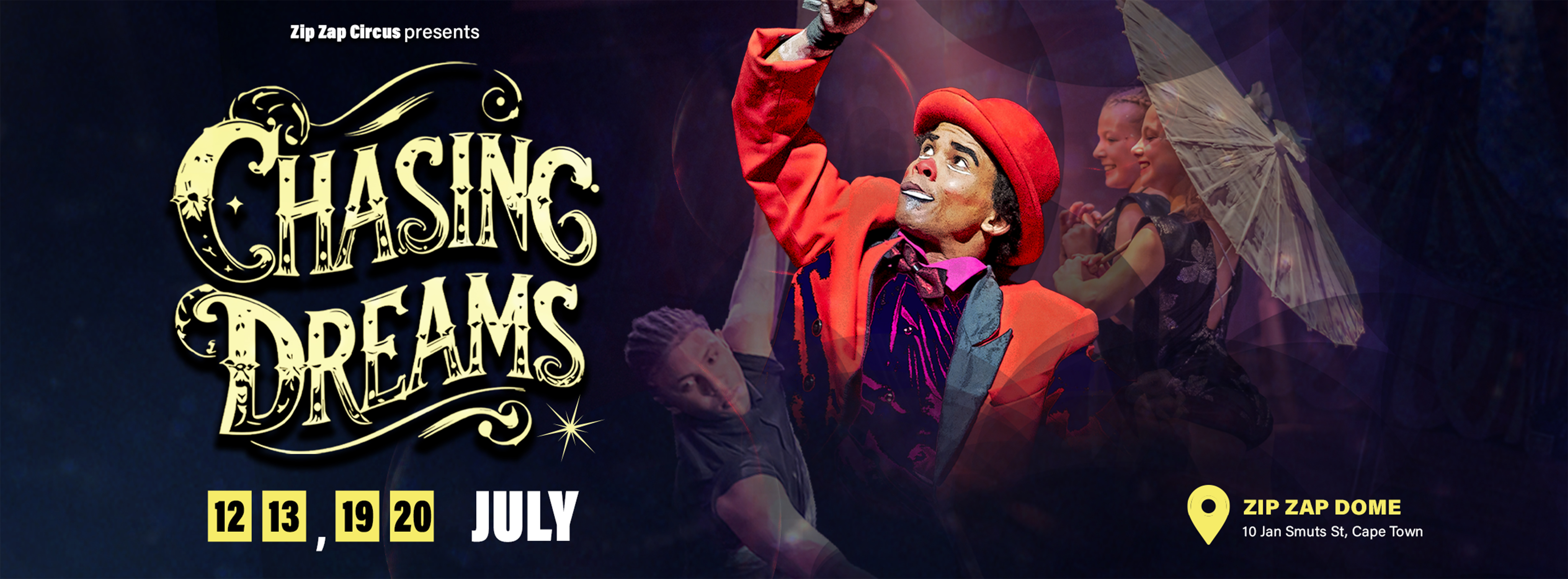 Chasing Dreams: A Zip Zap Spectacle fundraiser for Sisanda FunDaytion's #67Smile4MandelaDay