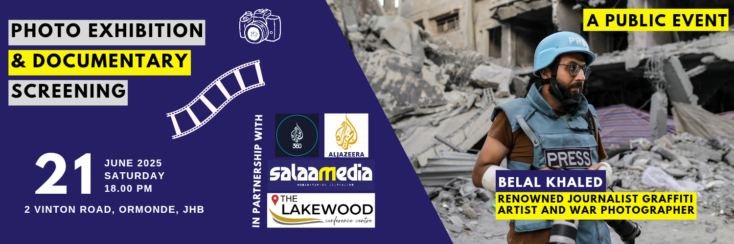 Belal Khaled Media Tour South Africa