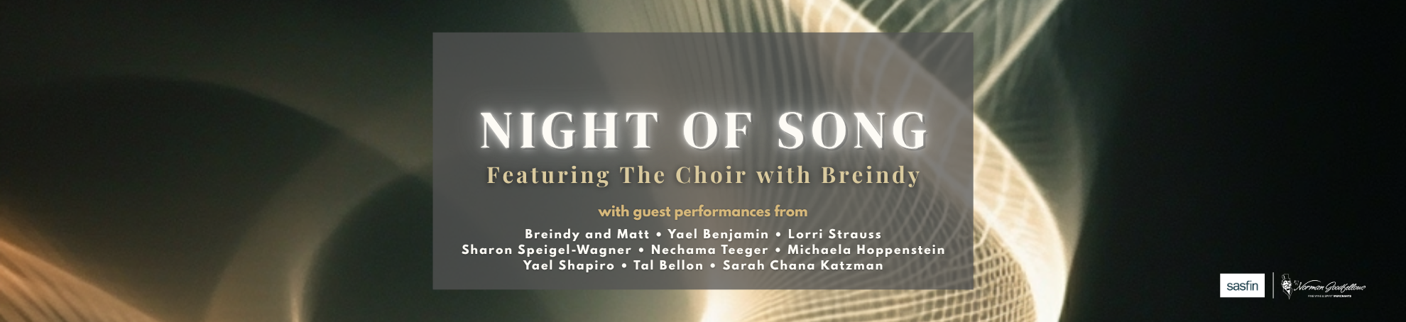 Night of Song, Featuring The Choir with Breindy