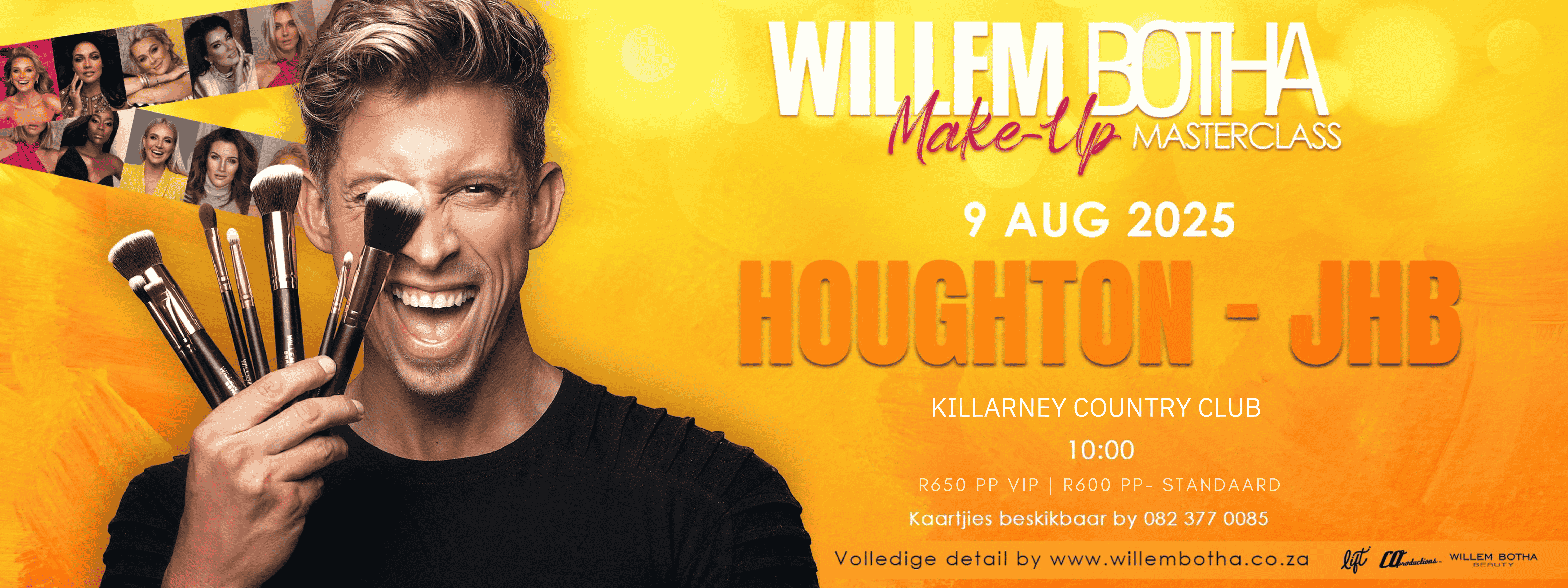 Willem Botha Make-up Masterclass - hosted by Talitha Mrs SA Finalist 2025