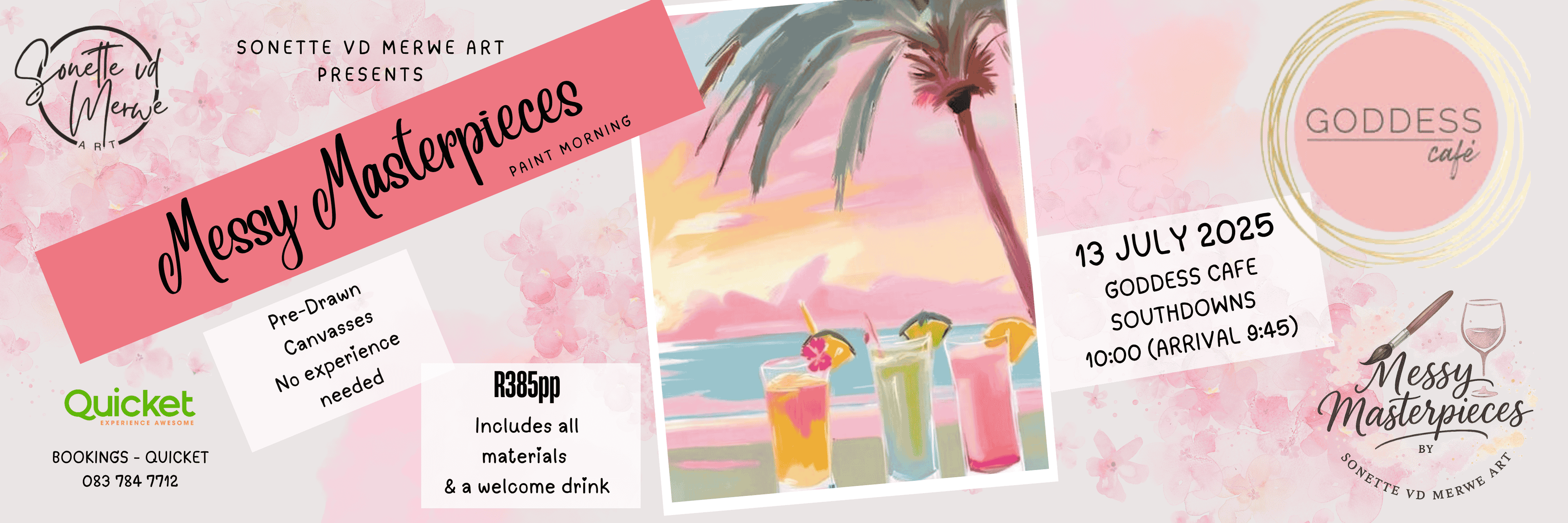 Paint Morning @ Goddess Cafe Southdowns