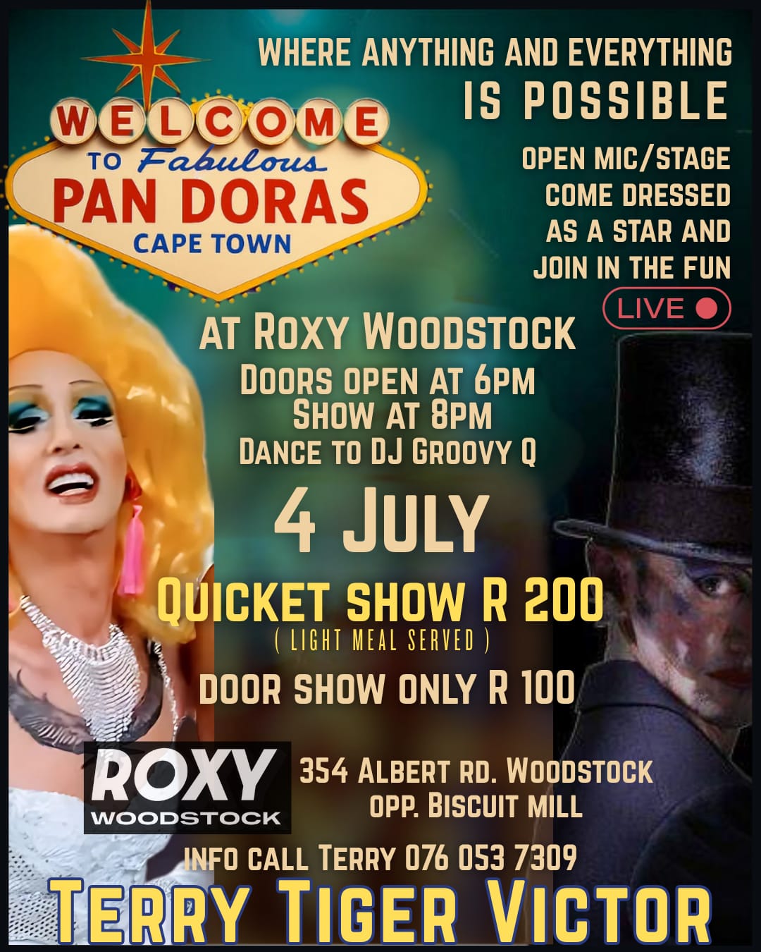 Pandora’s – Where anything and everything is possible!