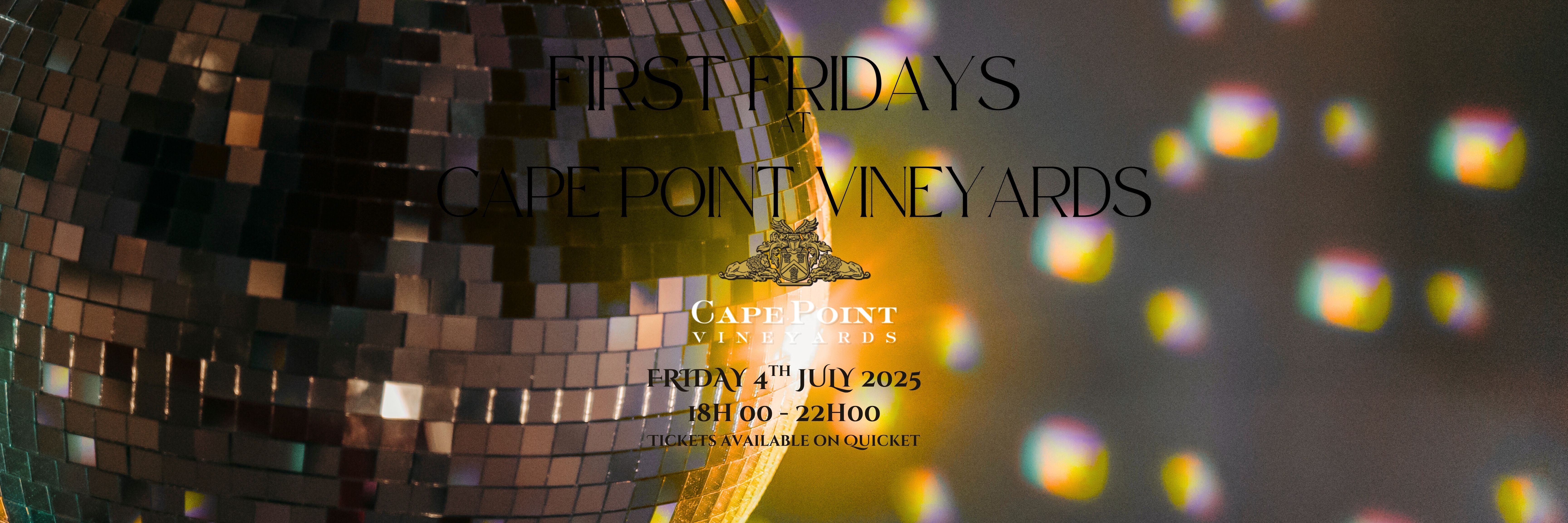 FIRST FRIDAY AT CAPE POINT VINEYARDS