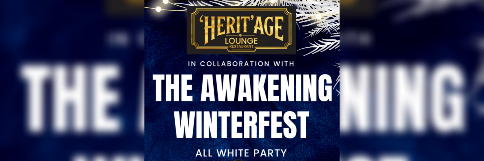 The Awakening Winterfest - All White Party