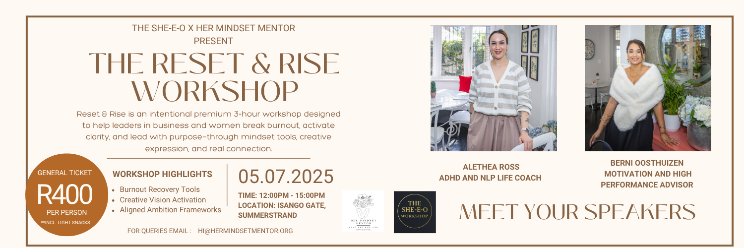 The She-E-O Reset and Rise Workshop