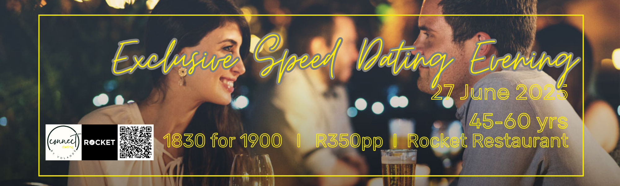 Exclusive Speed Dating Evening (45 - 60 yrs)