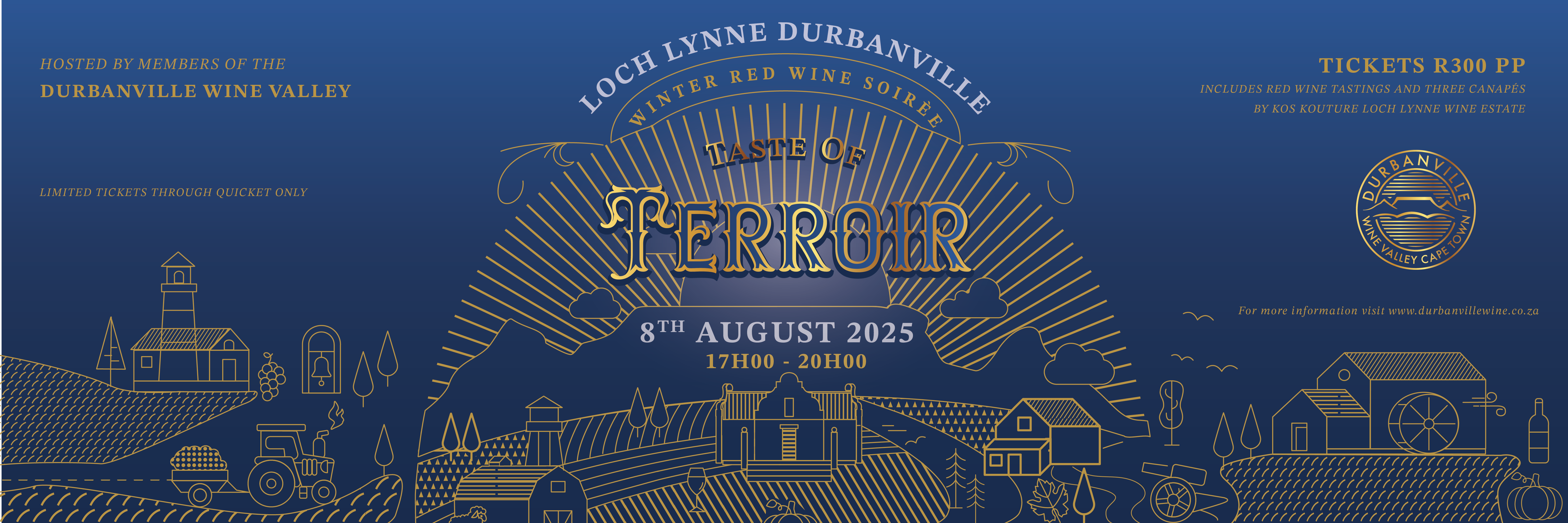 Taste of Terroir 2025: A Winter Red Wine Tasting Soirée by Durbanville Wine Valley