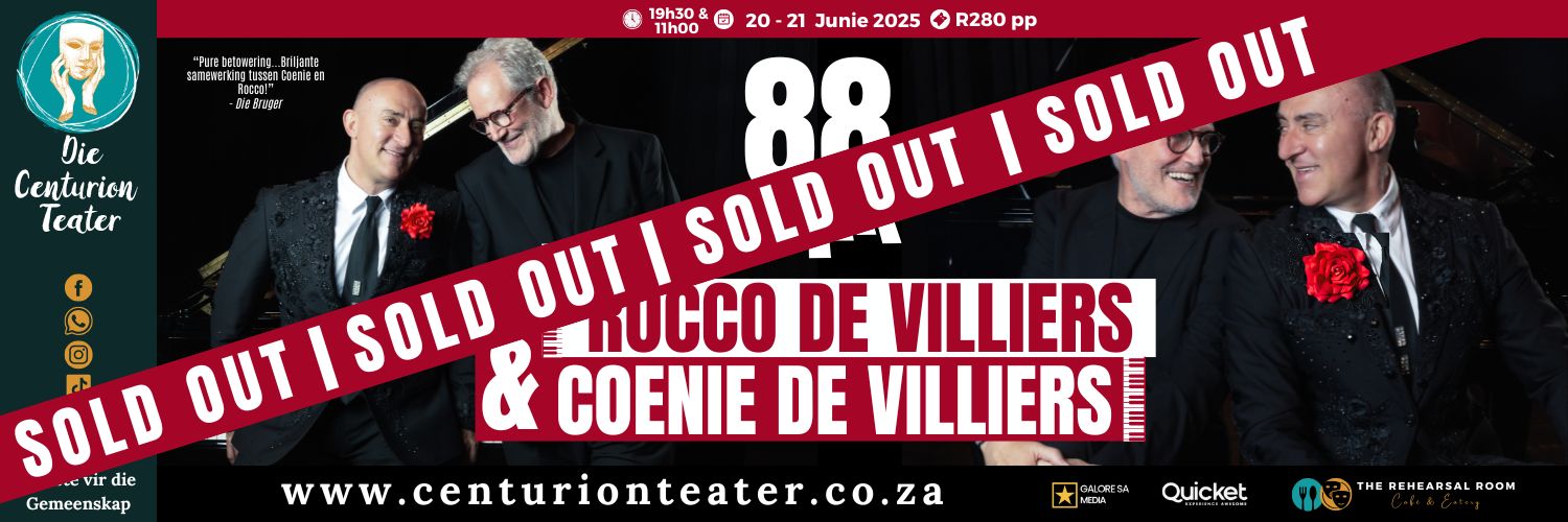 Rocco de Villiers en Coenie de Villiers - 88 (Klavier-legendes @ Die Centurion Teater)