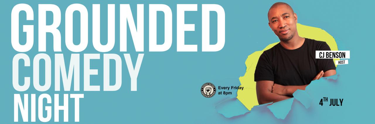 CJ Benson Hosts Grounded Comedy