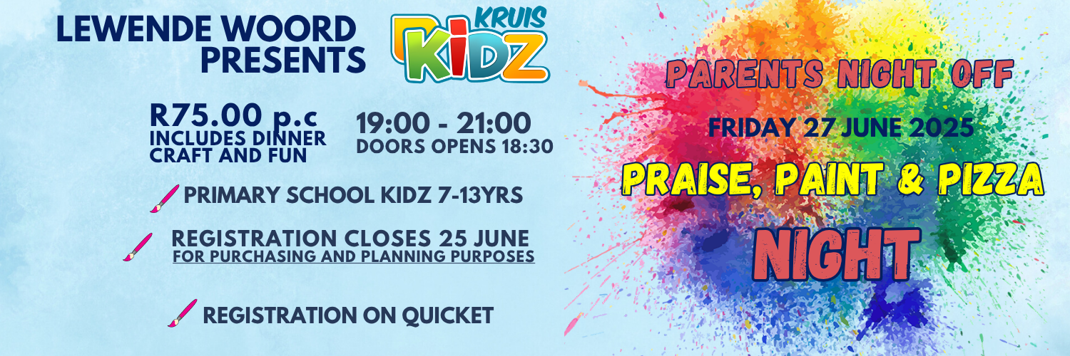 Praise' Paint & Pizza Parents Night Off