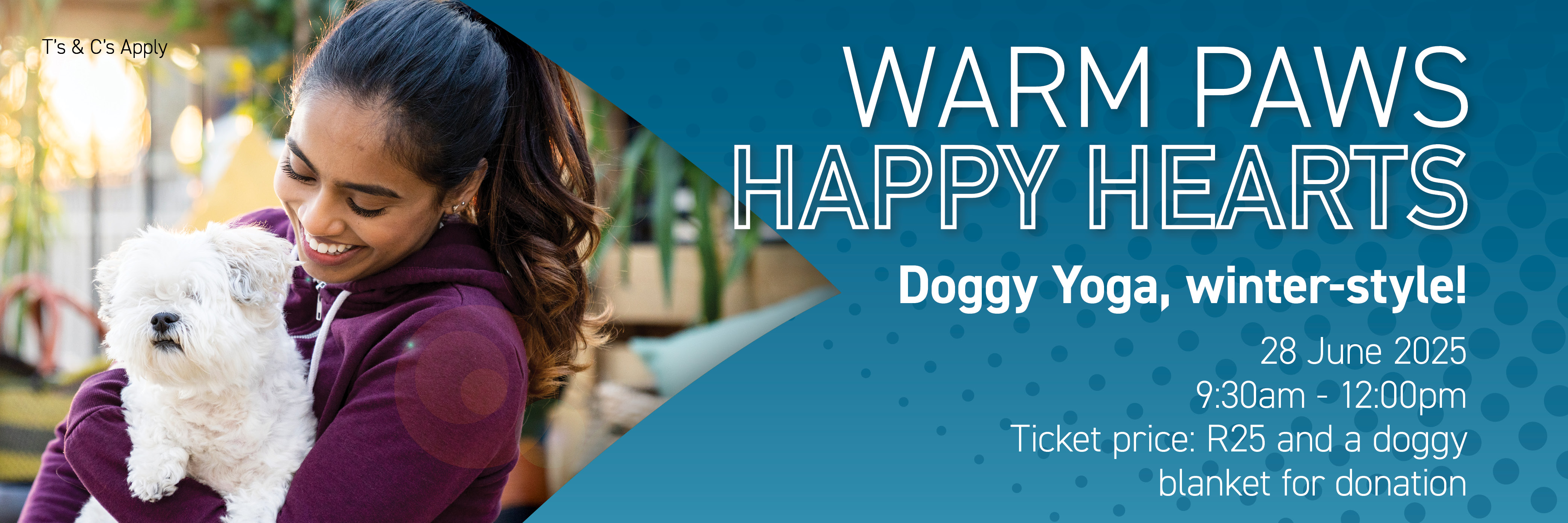 Warm Paws, Happy Hearts- Doggy Yoga
