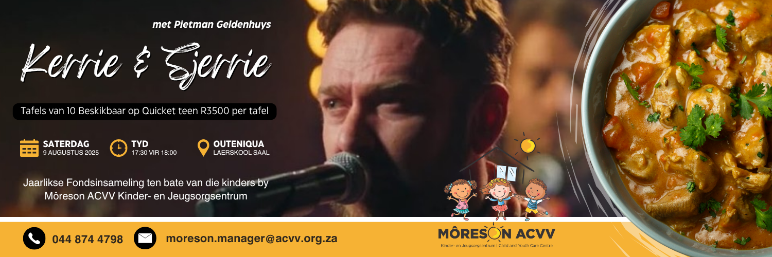 Kerrie en Sjerrie met Pietman Geldenhuys