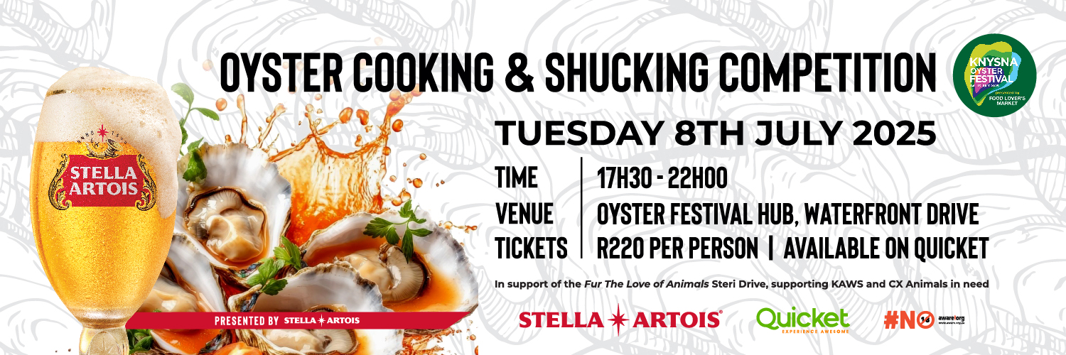 Knysna Oyster Cooking & Shucking Competition