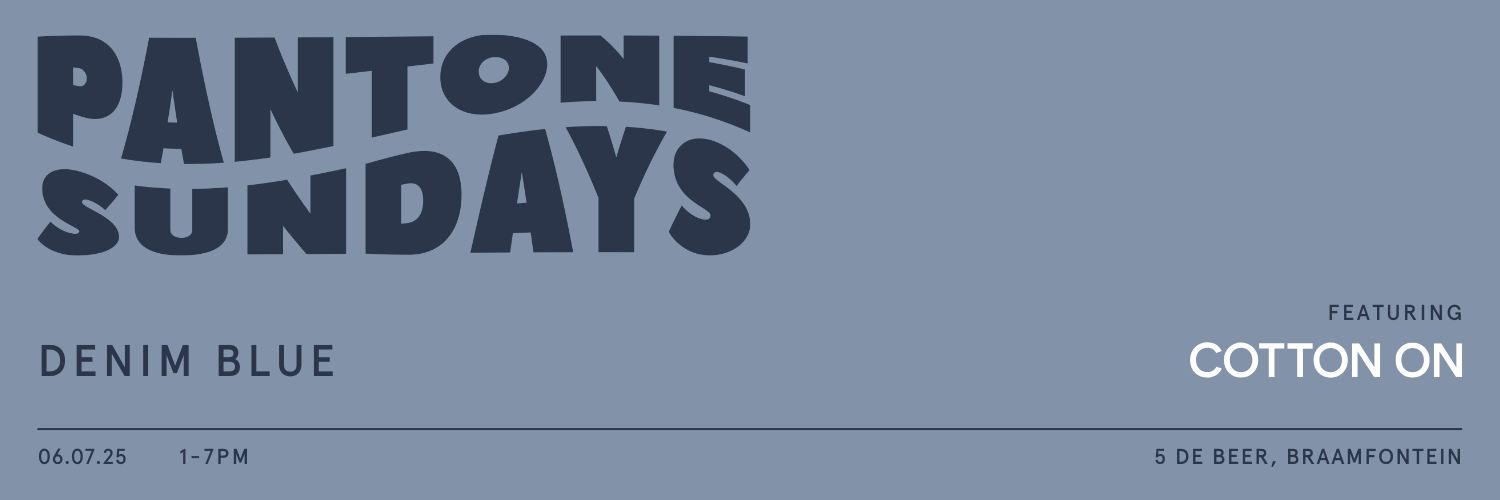 PANTONE SUNDAYS DENIM BLUE EDITION