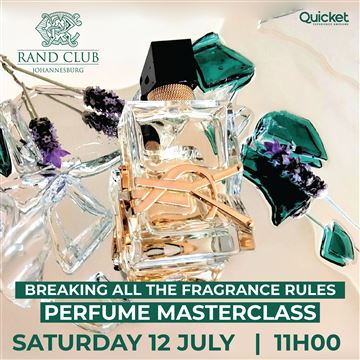Perfume Masterclass with Richard Goller photo 1