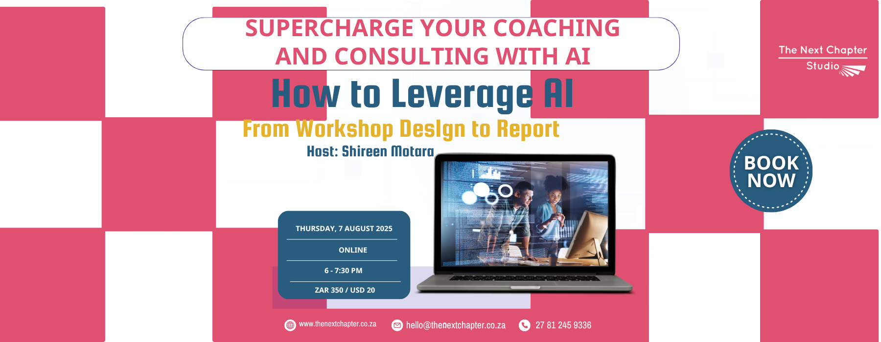 Supercharge Your Coaching & Consulting: How to Leverage AI- From Workshop Design to Report