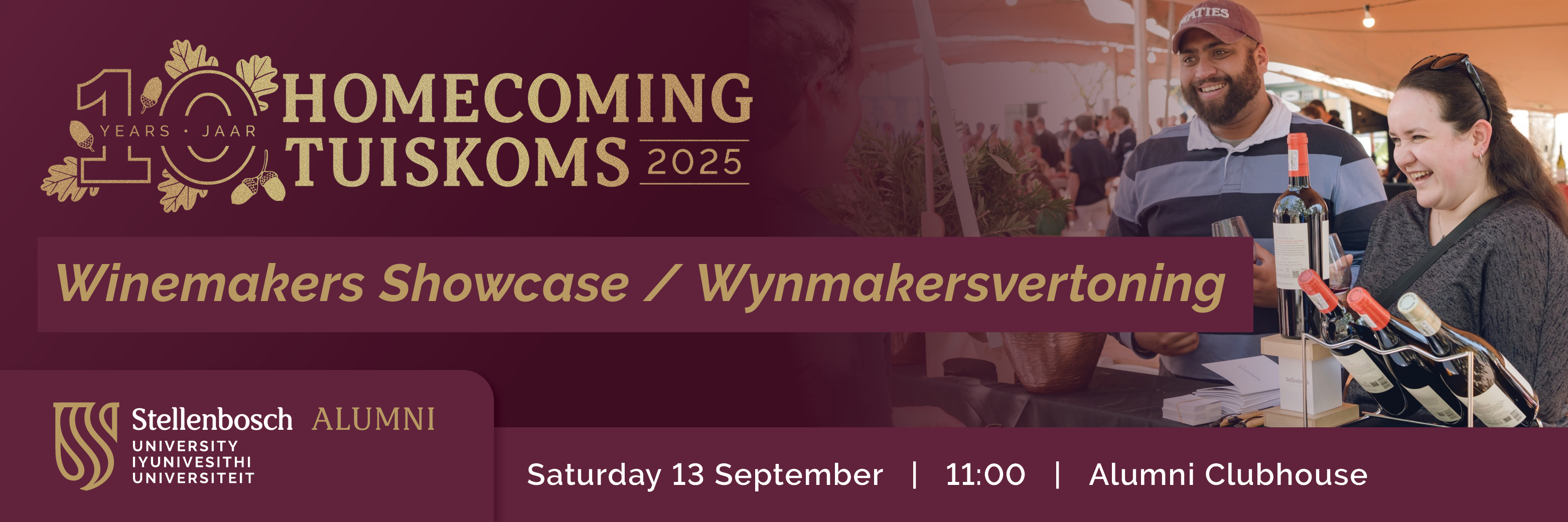 Maties Winemakers Showcase – Pinotage 100th | Matie Wynmakersvertoning – Pinotage 100ste